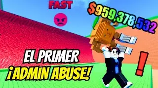 🔥EL PRIMER ADMIN ABUSE DE &iexcl;ESCAPA DEL TSUNAMI POR BRAINROTS! y CONSIGO BRAINROTS CON BILLONES😱