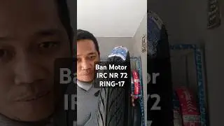 Ban motor IRC NR 72 Ring-17 Tube Type. Cocok untuk segala jenis motor bebek.