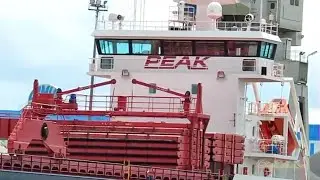 Frachter Seeschiff cargo seaship selfdischarging FENSFJORD PHFD IMO 9268887 Selbstl&ouml;scher in Emden