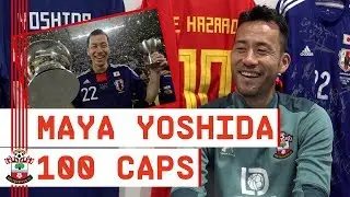 INTERNATIONAL SAINTS | 100 caps for Maya Yoshida!