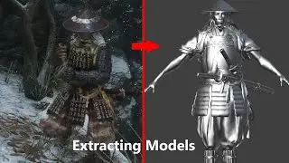 How to extract 3D models from Sekiro: Shadows Die Twice Tutorial