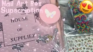 Nail Supply Haul | House of Supplies Monthly Subscription Nail Art Box | Nail Mail | 2021 Nail Haul
