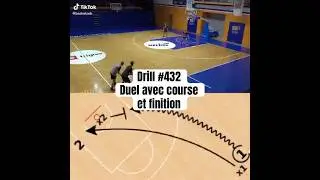 1c1 avec plots et finition dans la raquette &ndash; Exercice #432 🏀🔥