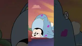 This shark may have rizz, but he's no match for Mickey ✨ chibitinytales disneychannel