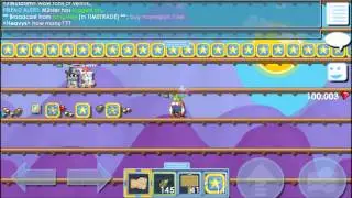 Growtopia - Getting 100,000 GEMS!!
