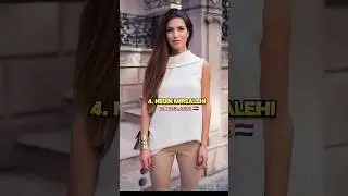 Top 10 most popular female influencers #likeandsubscribe #fashion #unitedstates