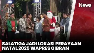Wapres Gibran Rayakan Natal 2025 di Salatiga, Simbol Kota Paling Toleran di Indonesia | iNews Room