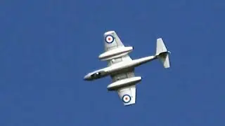 Al flying his DYNAM GLOSTER METEOR with new fan