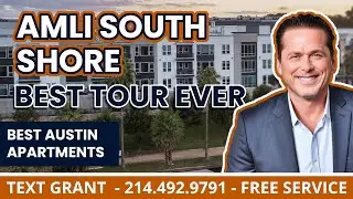 Amli South Shore &ndash; Austin TX &ndash; One Bedroom Study &ndash; Area Overview from Balcony