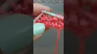 #crochet #knitting #diy #easy #howto #design #stitch #knittingstitchpattern #knittingstitch #knit