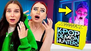 Öffne NIEMALS eine MYSTERY K-POP DEMON HUNTERS Box um 3 Uhr Nachts ! 😫😈