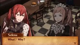 Selena's Mess Hall Dialogue Scene - Fire Emblem Fates