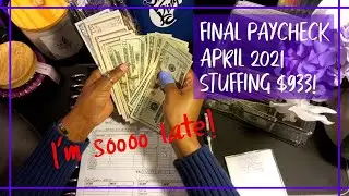 Final April 2021 Paycheck | $933 | A Fluent Life