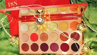 Newly Launched eyeshadow palette in India|| Review+Demo MORPHE 18S Sunset Beats eyeshadow palette||
