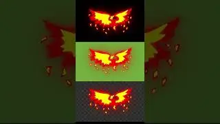 2D FX Fire Elements Motion Graphics! #shorts