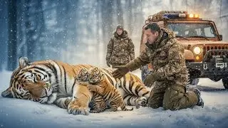 This Mother Tiger Froze Protecting Her Cubs &mdash; A Powerful Wildlife Rescue Story