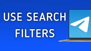 How To Use Search Filters On Telegram App On PC (New Update)