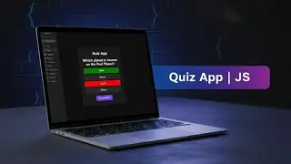 Quiz Application | HTML CSS JavaScript Project Demo
