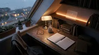 1 Hour of Sea at Dusk 🌅 Chill Lo-Fi Music with Ocean Vibes for Focus