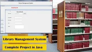 Library Management System Complete Project in Java l Pashto