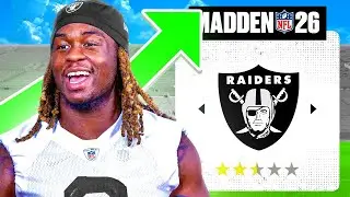 I Rebuilt The Las Vegas Raiders In Madden 26!