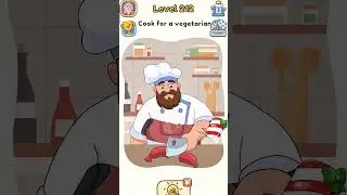 DOP 5  Level 212 Cook For a vegetarian 🧠🤔 Walkthrough #dop5 #youtubeshorts #shortvideos #shortsviral