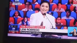 Vp Leni on CNN Presidential Debate 2022 /MicaJenn Vlog #cnndebate #lenirobredo