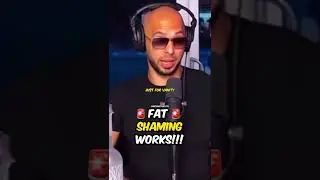 Andrew Tate why fat shaming works 😱 #shorts