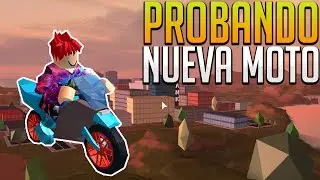 PROBANDO LA NUEVA MOTO DE 35.000$ - Jailbreak (Beta) - ROBLOX