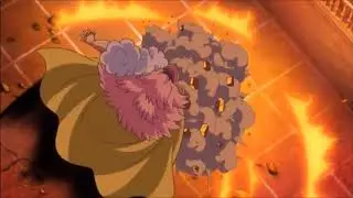 One piece episode 818 - Brook head broken by Big mom