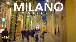 Milan, Italy Walking Tour (4k Ultra HD 60fps)  fashion capital  | ⛅ | 🇮🇹 | ITALY  | 2022