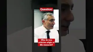 James Tour's Response to Student's Question on the Controversial Origin of Life Debate  #abiogenesis