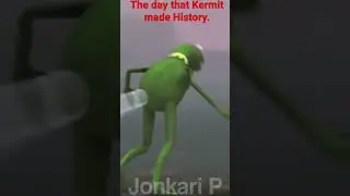 Why did Kermit fall from the roof?