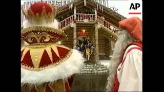 RUSSIA: SANTA CLAUS AND FATHER FROST MEET