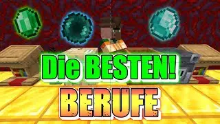 Die BESTEN Dorfbewohner BERUFE! | Minecraft Tutorial