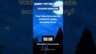 How Many Dark Horcruxes Did Voldemort Make? | Harry Potter Dark Magic Trivia | #36