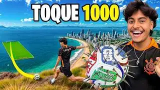 Quem faz MENOS TOQUES com TENIS E BOLA SURPRESA! 😱