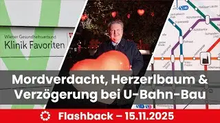 Mordverdacht, Herzerlbaum & Verzögerung bei U-Bahn-Bau