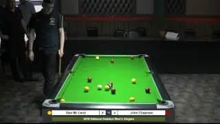 2018 Men's National Amateur Singles - Alan McLeod v John Chapman