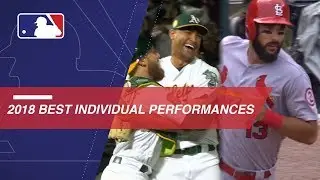 Best 2018 MLB Individual Performances