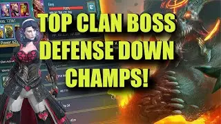 Best Clan Boss Def Down Champs | Clan Boss Guide | Raid: Shadow Legends