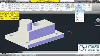 AutoCAD---Lec-048  How to use 3D selection Tools