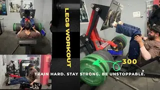 Legs Workout Train🦵Saturday Gym Workout❤️ Unstoppable Exercise💪