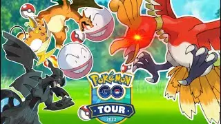 I FINALLY caught HO-OH in POK&Eacute;MON GO | Pok&eacute;mon GO Tour: Johto