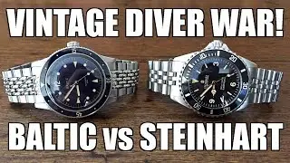 Automatic Dive Watch Duel: Baltic Aquascaphe Blue vs Steinhart Ocean 39 Explorer - Perth WAtch #276