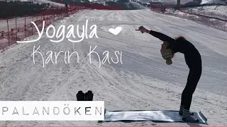 Yoga ile KARIN KASI ♥ Bel bölgesinde YAĞ YAKARAK ISINI ARTTIR!