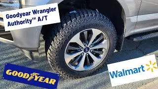 Goodyear Authority A/T Tires, Walmart exclusive, black Friday deal 2022.