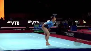 DOMINICI Martina (ARG) - 2019 Artistic Worlds, Stuttgart (GER) - Qualifications Floor Exercise