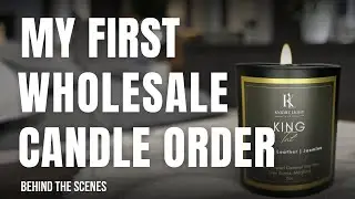 Behind the Scenes: My First Wholesale Candle Order!
