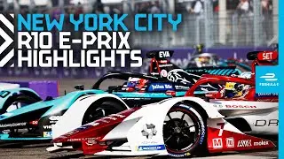 Race Highlights | 2021 ABB New York City E-Prix | Round 10